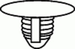GM Trunk Trim Panel Retainer GM: 22642756