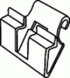 GM Front & Rear Door Window Moulding Clip GM: 22599312