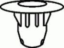 Chrysler Door Panel Grommet 19MM Head Diameter <br><font color=red><font size=2.5>Chrysler: 6506655AA</font></font>