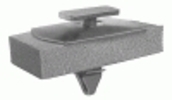 GM Trim Panel Retainer With Sealer GM: 16659130 | 25672428
