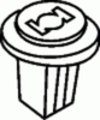Honda Trim Panel Screw Grommet 15MM Head Diameter Honda: 90664SB3003
