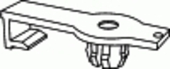 Chrysler Window Regulator Grommet 57MM Length <br><font color=red><font size=2.5>Chrysler: 5008055AA</font></font>
