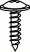 Phillips Truss Head Tapping Screw M4.8-2.12 X 20MM <br><font color=red><font size=2.5>Nissan: 0145100891</font></font>