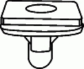 GM Lamp Housing Grommet 24MM X 24MM Head 17MM Stem Length <br><font color=red><font size=2.5>GM: 11609535 | 15289020 | 15745990</font></font>