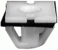 Hyundai Moulding Clip 14MM X 14MM Head  10MM Stem <br><font color=red><font size=2.5>Hyundai: 877563D000</font></font>