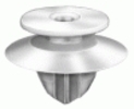 Mitsubishi Rocker Panel Clip 9MM Stem Length <br><font color=red><font size=2.5>Mitsubishi: MR435918</font></font>