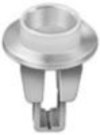 Screw Grommet Natural Nylon - Nissan <br><font color=red><font size=2.5>Nissan: 0128101081</font></font>