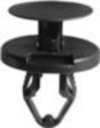 GM Push-Type Retainer Black Nylon <br><font color=red><font size=2.5>Ford: W715537S300 | GM: 11609417</font></font>