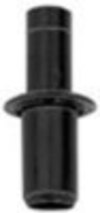 Mercedes Benz Push Type Retainer Black Nylon Mercedes: 0009908492