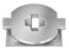 Hyundai Moulding Clip Natural Nylon <br><font color=red><font size=2.5>Hyundai: 877193D000</font></font>