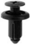 Toyota Push-Type Retainer Interior Trim Black Nylon Toyota: 9046707190B2
