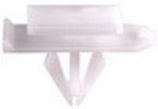 GM Rocker Moulding Clip  White Nylon <br><font color=red><font size=2.5>GM: 11562563</font></font>