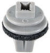 Acura Screw Grommet  Gray Nylon