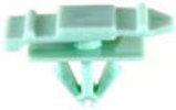 Rocker Moulding Clip  Green Nylon