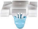 VW Audi Exterior Trim Moulding Clip <br><font color=red><font size=2.5>VW & Audi: 1H0853585B</font></font>