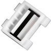 White Nylon Moulding Clip Mercedes: 0019885081