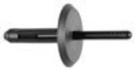 Black Nylon Specialty Rivet <br><font color=red><font size=2.5>Chrysler: 6508444AA</font></font>