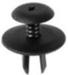 Volkswagen & Audi Push Type Retainer- Black Nylon <br><font color=red><font size=2.5>VW & Audi: 1H0867199A <br>VW & Audi: 1H0867199A</font></font>