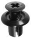 Toyota Push Type Retainer- Black Nylon Toyota: 9046710206