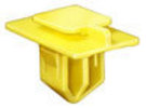 Toyota Moulding Clip- Yellow Nylon