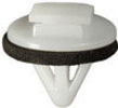 Toyota Moulding Clip With Sealer- White Nylon Toyota: 75867AC020