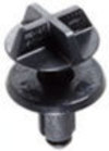 Push-Type Retainer Black Nylon Ford: W716510S300 | W716969S300