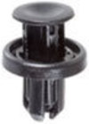 Push-Type Retainer - Black Nylon Honda & Acura: 91505TM8003
