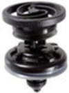 Trim Panel Retainer W/Sealer Black Nylon <br><font color=red><font size=2.5>VW & Audi: 7L6868243</font></font>