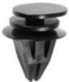 Moulding Clip Black Nylon <br><font color=red><font size=2.5>Mini Cooper: 07131480419</font></font>