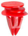 Moulding Clip Red Nylon <br><font color=red><font size=2.5>Mini Cooper: 51717127742</font></font>