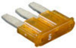 Ford Micro Fuse 5 Amp Tan Color <br><font color=red><font size=2.5>Ford: DG9Z14526N | GM: 19209797</font></font>