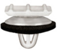 Acura Honda Moulding Clip W/Sealer White Nylon Honda & Acura: 76222SP1003