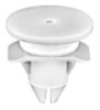 Volvo Exterior Moulding Clip White Nylon