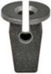 VW Audi/ Skoda Screw Grommet  - Black Nylon <br><font color=red><font size=2.5>VW & Audi: 6N0809966A | N90833801</font></font>