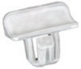 Chrysler Moulding Clip - White Nylon<br><font color=red>Replaces # 23498</font>