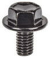 Toyota Lexus Hex Hd Flange Bolt M6-1.0X11mm 10 mm Hex <br><font color=red><font size=2.5>Toyota: 9010506037</font></font>