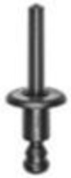 BMW Black Nylon Rivet BMW: 51111942789 | 51118400709