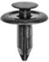 Mazda Push-Type Retainer Black Nylon <br><font color=red><font size=2.5>Mazda: B46768AC302</font></font>
