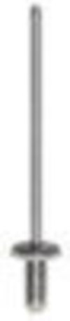 Ford Specialty Rivet W/Plastic Cap 4MM Diameter 9MM Flange 1.2-3.2MM Grip Ford: W713819S900