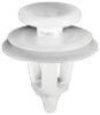 Retainer Top 11MM Middle 16MM Btm 18MM Stem 8MM X 13MM - White Nylon