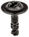 Phillips Drive Cowl Fastener Top 16MM  Stem 5MM X 19MM - Black Steel <br><font color=red><font size=2.5>VW & Audi: 8K0805121</font></font>