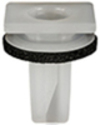 Hyundai Screw Grommet W/Sealer White Nylon <br><font color=red><font size=2.5>Hyundai: 866251E000 | 866253S000</font></font>