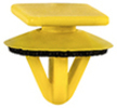Hyundai Moulding Clip W/Sealer Yellow Nylon <br><font color=red><font size=2.5>Hyundai: 87703H1000</font></font>
