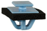 Hyundai Kia Moulding Clip W/Sealer Blue Nylon <br><font color=red><font size=2.5>Hyundai & Kia: 877561F000</font></font>