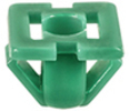 Hyundai Kia Moulding Retainer Green Nylon <br><font color=red><font size=2.5>Hyundai & Kia: 8775634520</font></font>