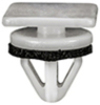 Hyundai Moulding Clip W/Sealer White Nylon <br><font color=red><font size=2.5>Hyundai: 8775637000</font></font>