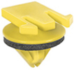 GM Moulding Clip W/Sealer Yellow Nylon <br><font color=red><font size=2.5>GM: 11570847</font></font>