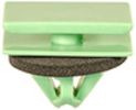 GM Moulding Clip W/Sealer Green Nylon