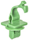 Nissan Moulding Clip Green Nylon