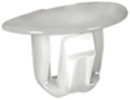 Ford Moulding Clip White Nylon Ford: W716460S300